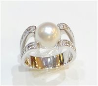 Anello Stocco Gioielli Donna in Oro Perla 02SP-14 - 02SP-14